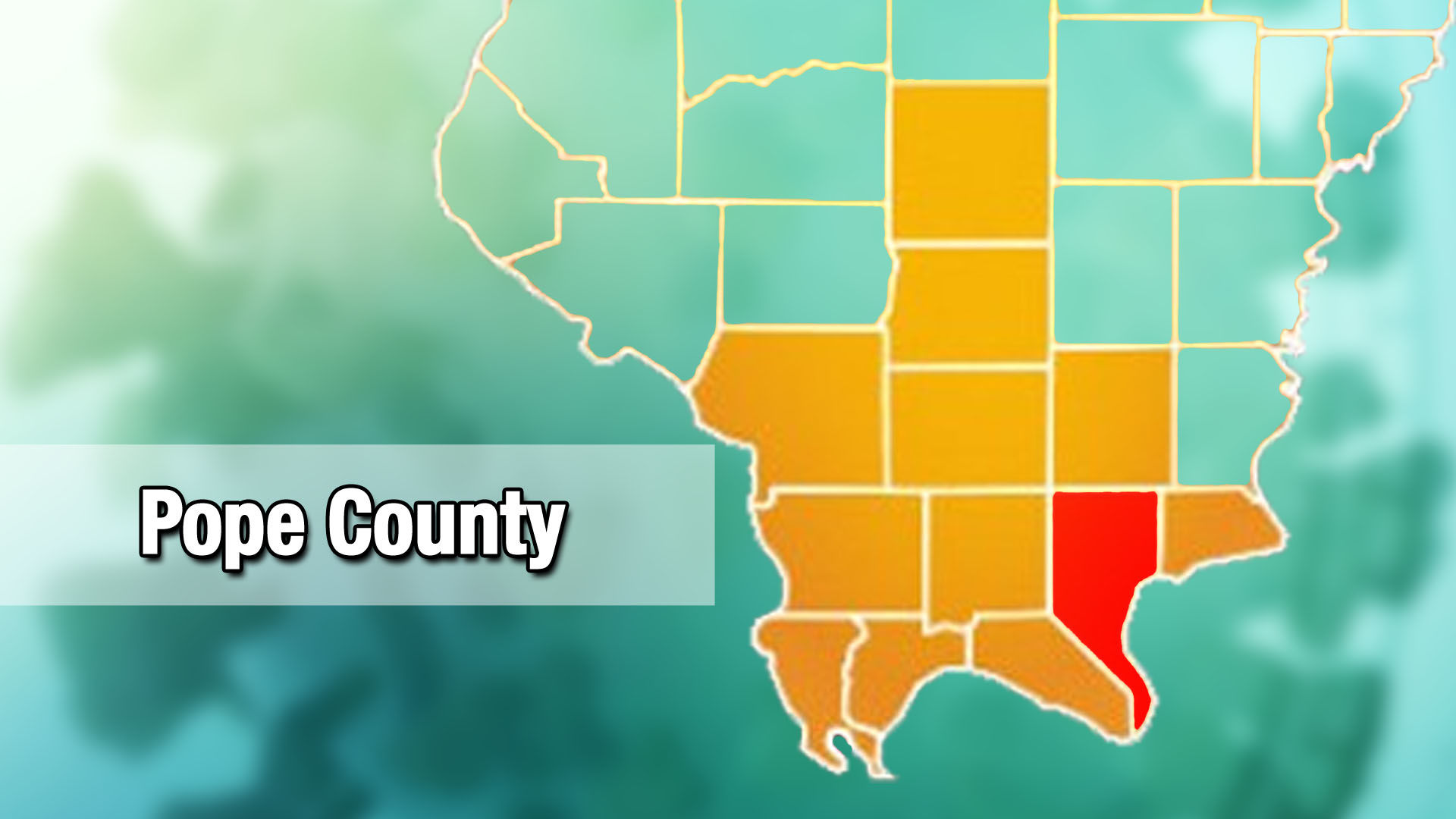 Pope COunty COVID map cases